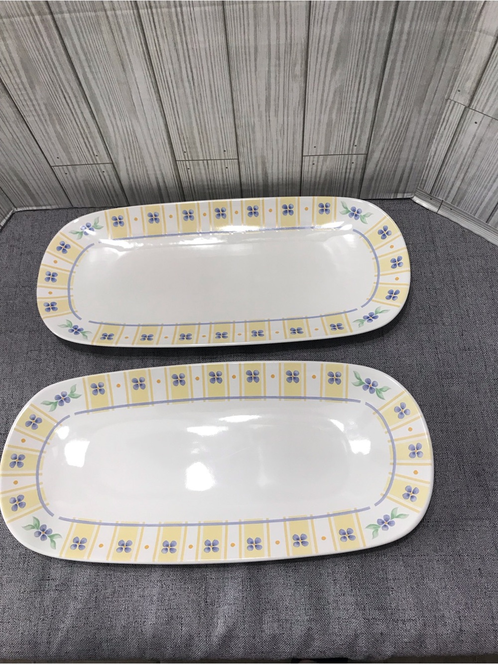 Set of 2 Pfaltzgraff Serving Platters.